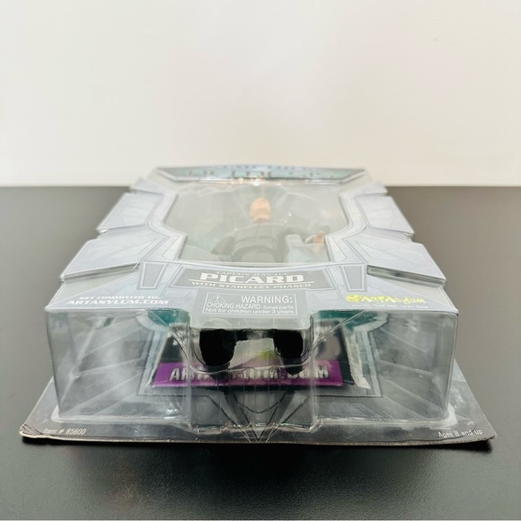 Star Trek Nemesis CAPTAIN JEAN-LUC PICARD Figure Art Asylum 2002 - NEW SEALED! - Picture 7 of 8